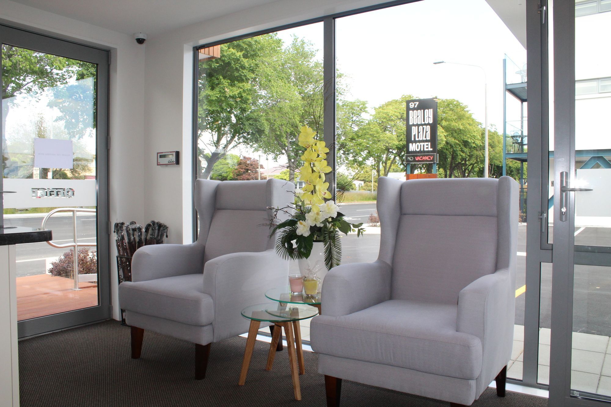 Bealey Plaza Motel Christchurch Eksteriør bilde The interior of the hotel