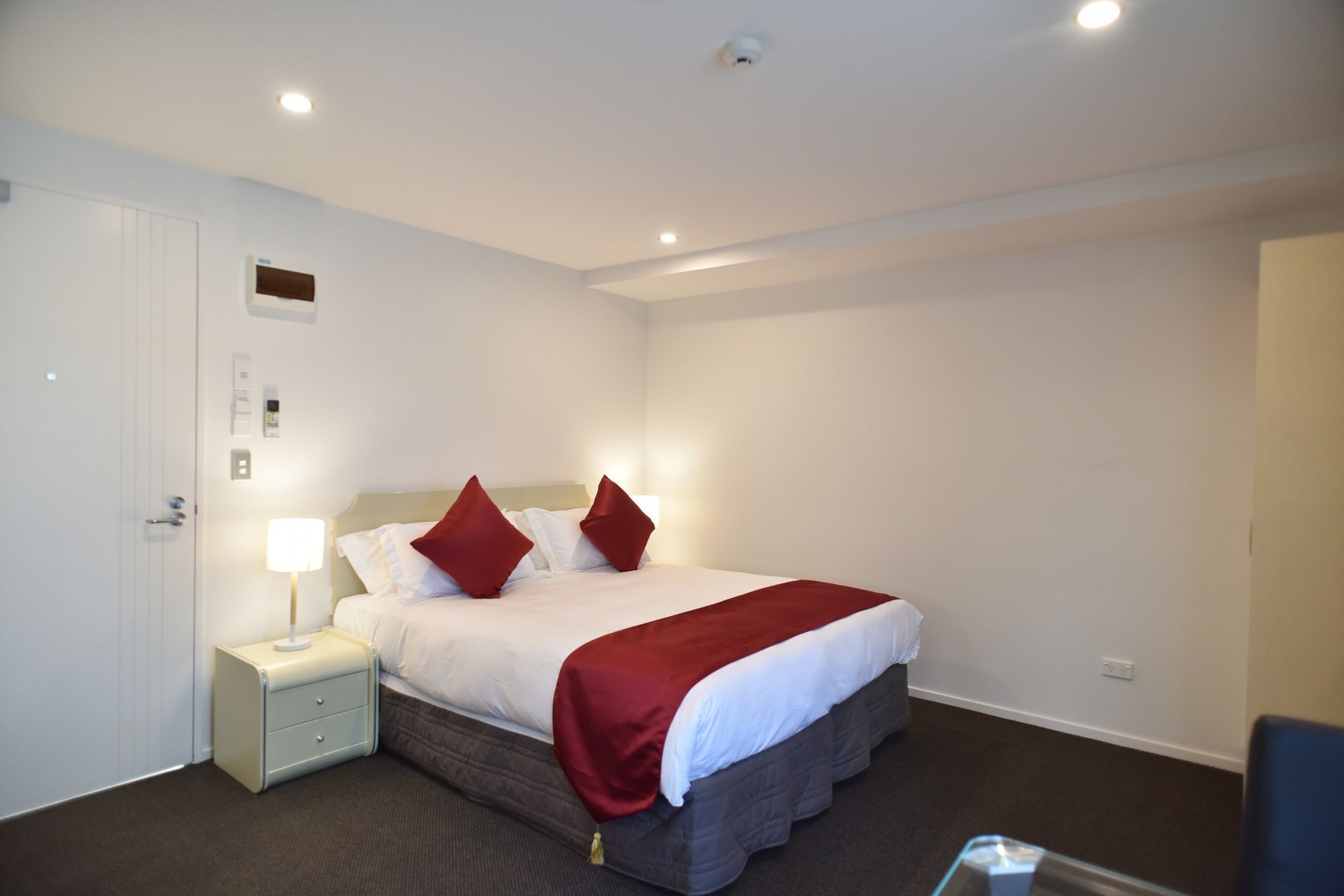 Bealey Plaza Motel Christchurch Eksteriør bilde A bedroom at the hotel